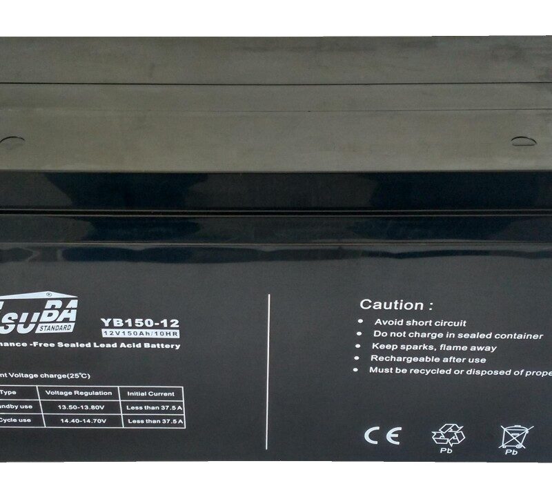 ΜΠΑΤΑΡΙΑ 12V150AH YUSUBA VRLA AGM