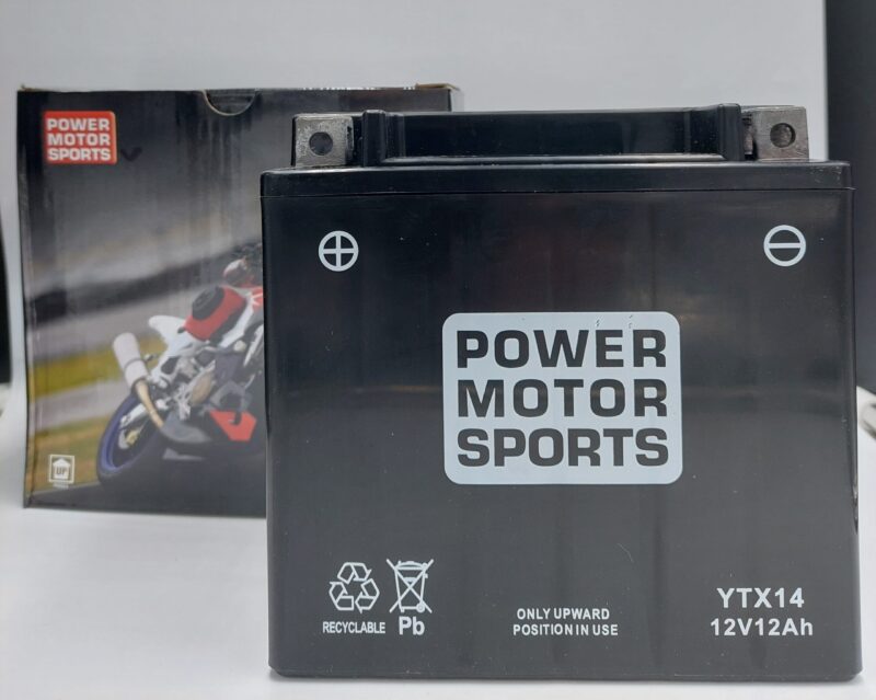 POWER MOTO SPORTS YTX14 12Ah